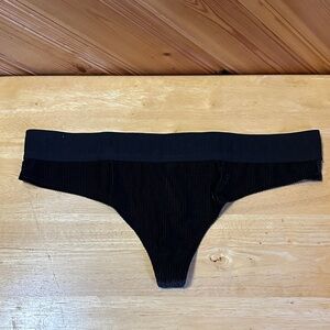 PINK Velvet Soft Thong